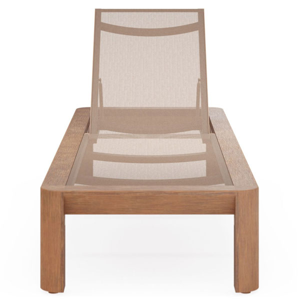 Beau Sling Chaise Lounge by Woodard - Image 5